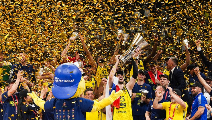 Son dakika: EuroLeague'de Fenerbahçe Beko rakibi Monaco'yu yenerek Avrupa şampiyonu oldu