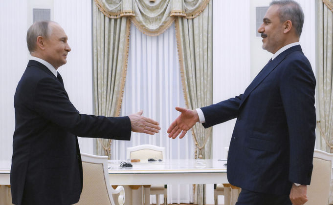 Bakan Fidan Rusya'da