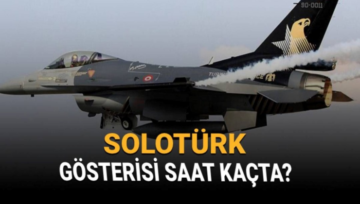 İstanbul’un fethine özel SOLOTÜRK gösterisi: Gösteri ne zaman, nerede, saat başlayacak?