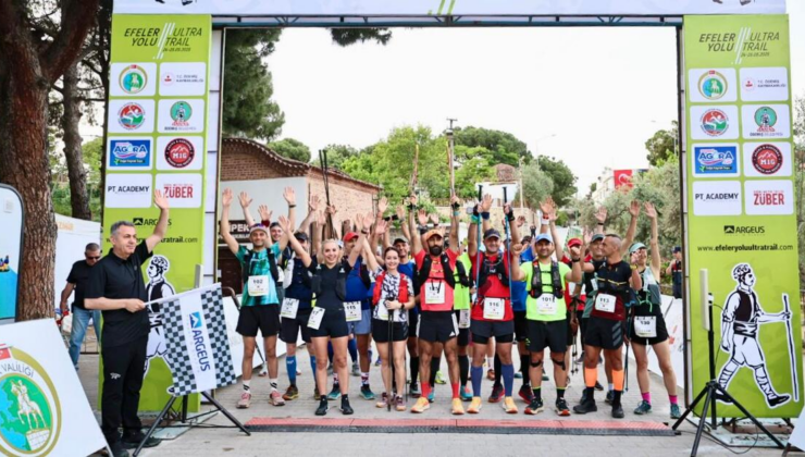 Efeler Yolu Ultra Trail’de start verildi