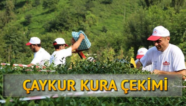 Çaykur kura sonuçları 2025: Çaykur kura asıl ve yedek isim listesi