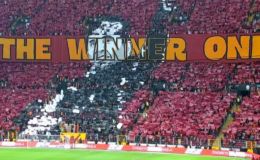 Galatasaray'dan Fenerbahçe'ye koreografili  gönderme