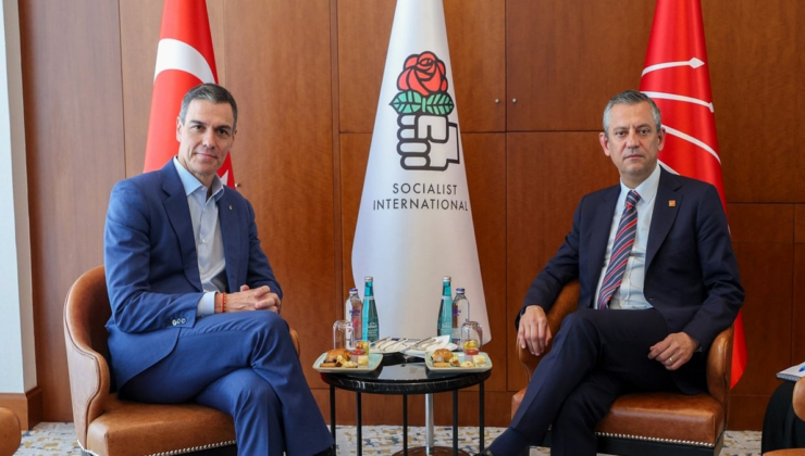 Özgür Özel, İspanya Başbakanı ile görüştü