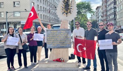 Zafer Partisi Mamak İlçe Teşkilatı’ndan Talat Paşa’ya ve Türk Büyüklerine Yapılan Saygısızlıklara Tepki.