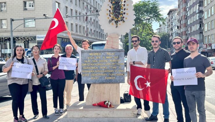 Zafer Partisi Mamak İlçe Teşkilatı’ndan Talat Paşa’ya ve Türk Büyüklerine Yapılan Saygısızlıklara Tepki.