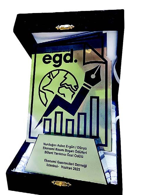 EGD'nin Ekonomi Basını Başarı Ödülü DÜNYA Gazetesi'nin - Resim : 1