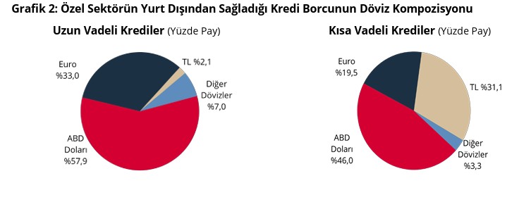 TCMB açıkladı: Özel sektörün yurt dışından sağladığı toplam kredi borcu arttı - Resim : 2