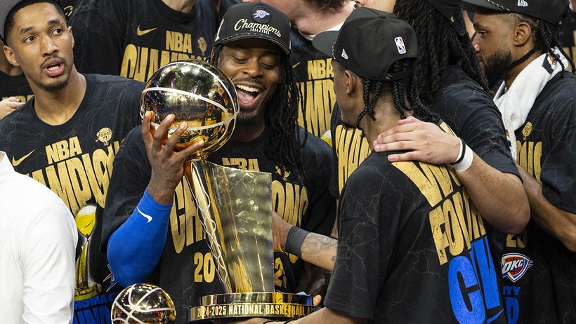 NBA'de tarihi zafer: Oklahoma City Thunder, 2025'in şampiyonu oldu - Resim : 1