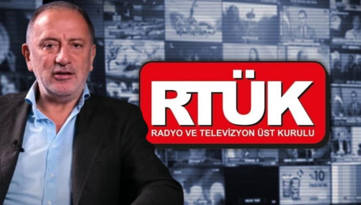 RTÜK Başkanı Ebubekir Şahin'den Fatih Altaylı açıklaması