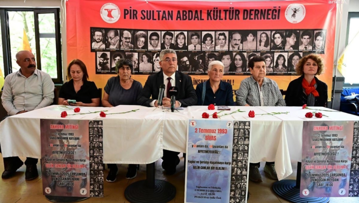 Pir Sultan Abdal Kültür Derneği: '2 Temmuz’da bir kez daha Sivas’tayız'