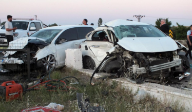 Yozgat'ta iki otomobil çarpıştı: 2 ölü
