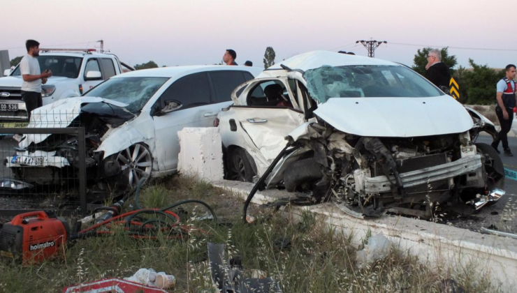 Yozgat'ta iki otomobil çarpıştı: 2 ölü