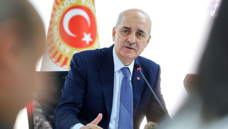 TBMM Başkanı Kurtulmuş, grup başkanlarıyla görüştü