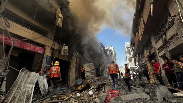 Katil İsrail'in Gazze'ye saldırılarında son 24 saatte 40 kişi hayatını kaybetti