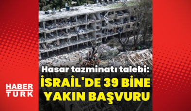 İsrail'de 39 bine yakın başvuru
