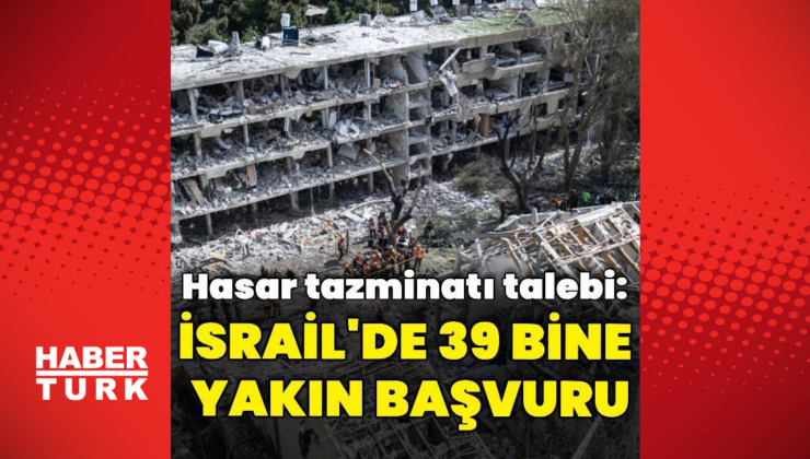 İsrail'de 39 bine yakın başvuru