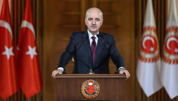 TBMM Başkanı Kurtulmuş, grup başkanları ve grup başkanvekilleriyle bir araya geldi