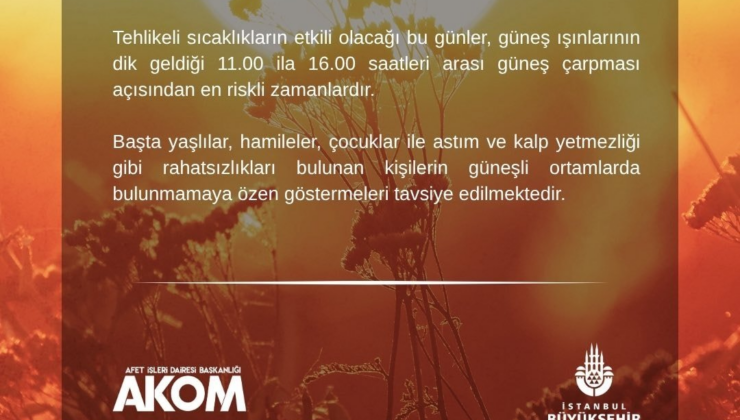 Arka arkaya uyarı yapıldı! İstanbul için kritik üç gün