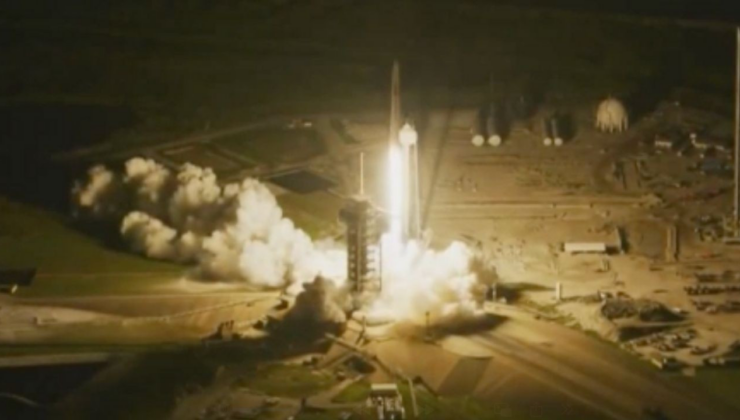 SpaceX, Falcon 9 roketini Axiom Space’in insanlı görevi için fırlattı