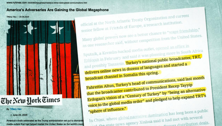 ABD 'küresel megafon' hakimiyetini kaybediyor, Türkiye etki alanını genişletiyor