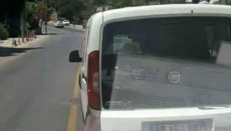 Ambulansa yol vermeyen sürücüye ödül gibi ceza: O anlar kamerada