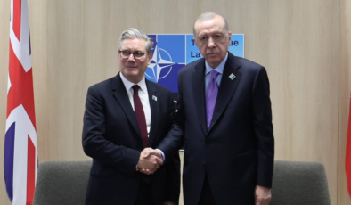 Erdoğan ve İngiltere Başbakanı görüştü
