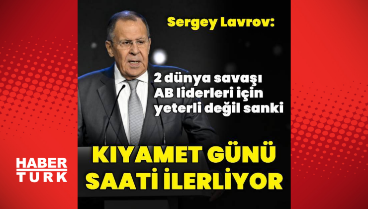 "Kıyamet günü saati ilerliyor"