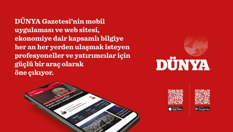Bir tıkla ‘Dünya’dan haberdar olun… Dünya'nın yeni uygulaması Google Play ve App Store'da