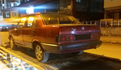 Drift yapan ehliyetsiz sürücüye 68 bin lira ceza