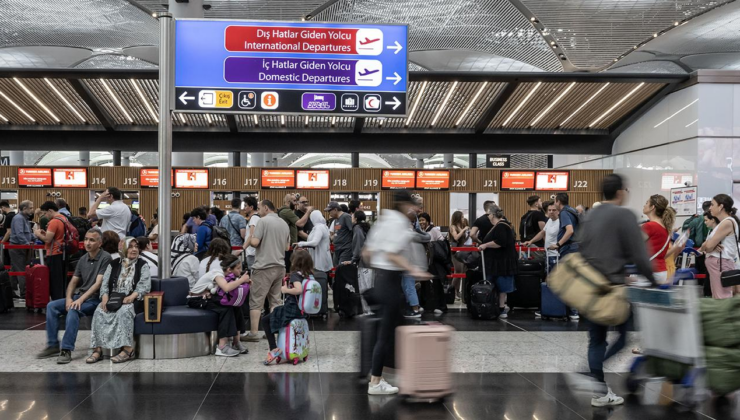 İstanbul havalimanlarında ilk 5 aydaki yolcu sayısı 50 milyona yaklaştı