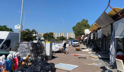 Antalya'da kaçak işletmeler yıkıldı