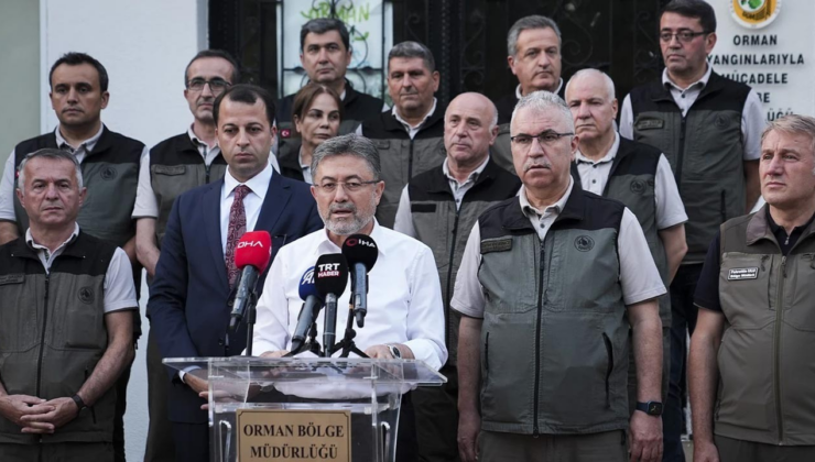 Bakan Yumaklı acı tabloyu duyurdu: Bugün Türkiye'de 67 yangın çıktı