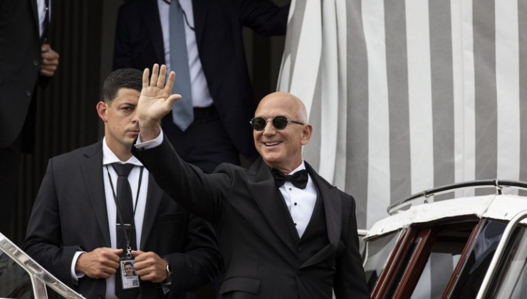 Yılın düğünü… Jeff Bezos ve Lauren Sanchez evlendi