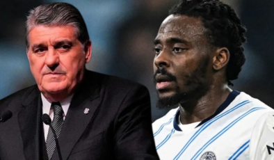 Beşiktaş Başkanı Serdal Adalı: Osayi-Samuel'in transferini durdurduk
