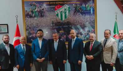 Bakan Bak ve Erdoğan'dan Bursaspor'a ziyaret!