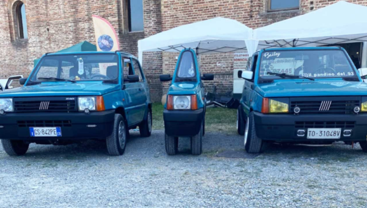 Dünyanın en dar Fiat Panda’sı! Tamamen elektrikli, genişliği sadece 50 santimetre