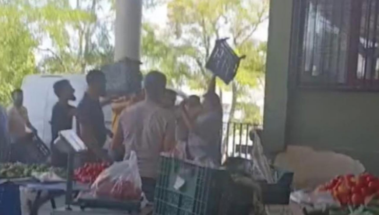 Gaziantep'te pazarcılar arasında kavga: 4 yaralı