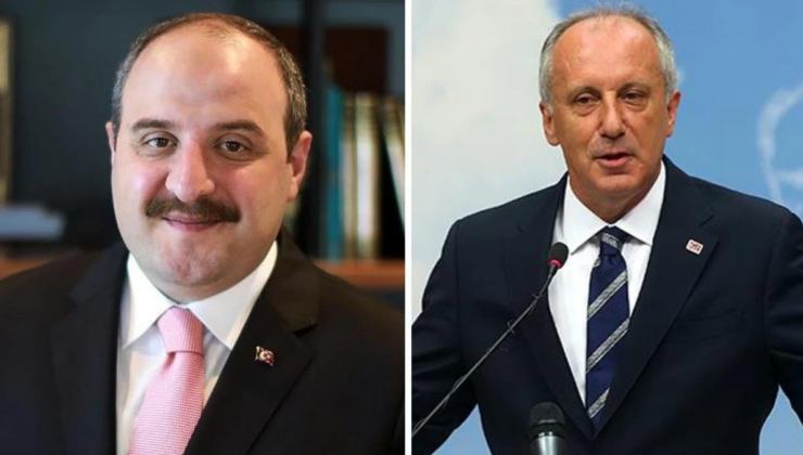 Muharrem İnce'den Mustafa Varank'a yanıt