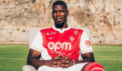 Paul Pogba, sahalara Monaco formasıyla dönüyor