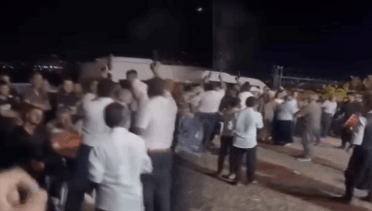 Düğünde korkutan anlar: Ateş açıp panik yarattılar