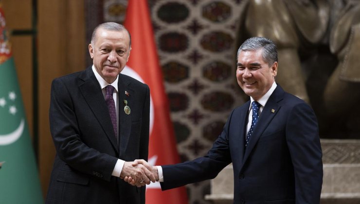 Cumhurbaşkanı Erdoğan, Türkmenistan Milli Lideri Berdimuhammedov ile telefonda görüştü
