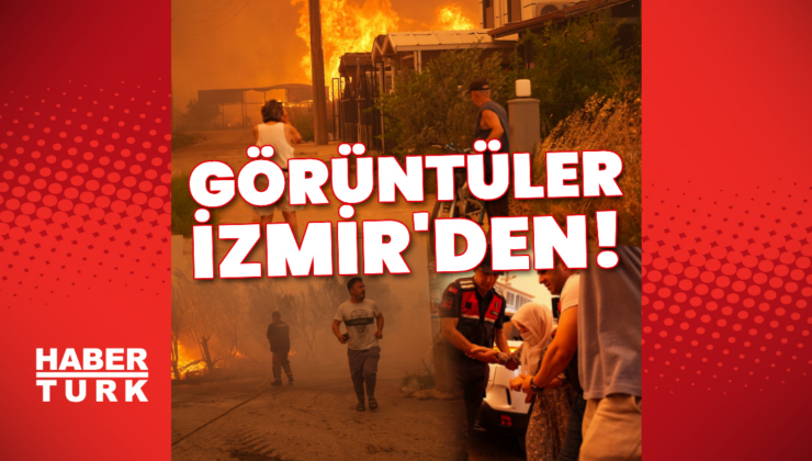 İzmir'de korkutan görüntüler!