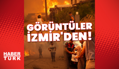 İzmir'de yangın!