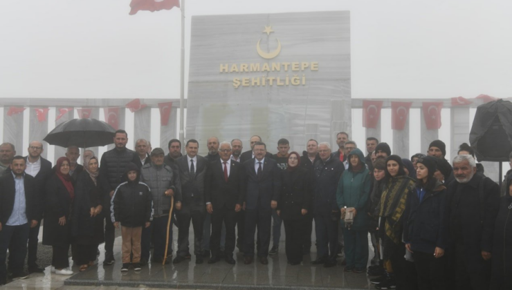 Trabzon'da Harmantepe şehitleri anıldı