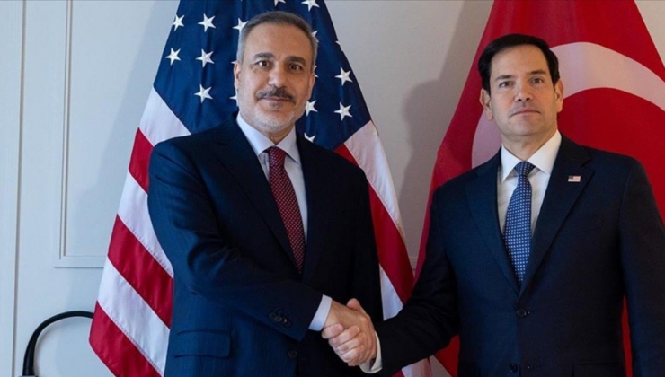Dışişleri Bakanı Fidan ABD'li mevkidaşı Rubio ile görüştü