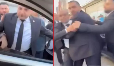 Düğün konvoyuyla yolu kapattılar! Tepki gösterenlere böyle saldırdılar