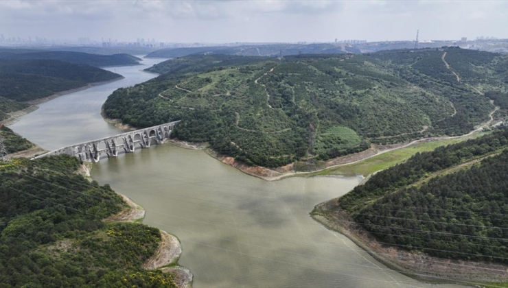 İstanbul'da baraj doluluk oranı yüzde 66,23'e düştü