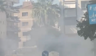 İzmir Karşıyaka'da trafo bomba gibi patladı, facianın eşiğinden dönüldü