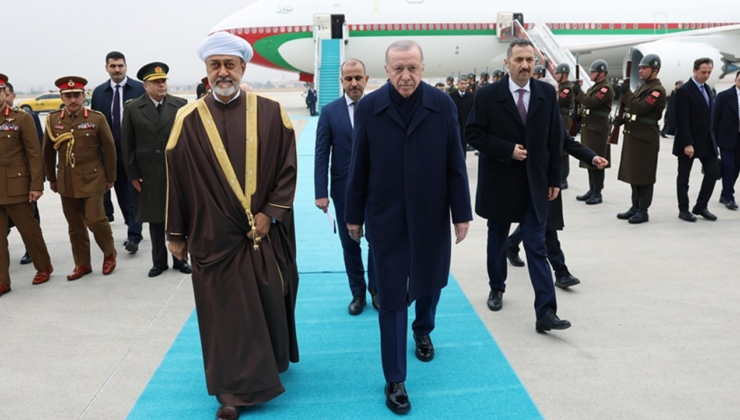 Cumhurbaşkanı Erdoğan, Umman Sultanı Tarık ile telefonda görüştü