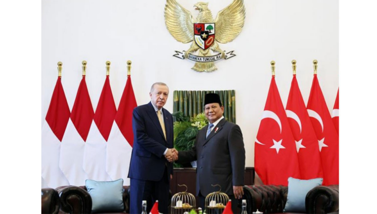 Cumhurbaşkanı Erdoğan, Endonezya Cumhurbaşkanı Subianto ile görüştü